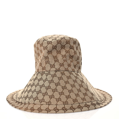 Gucci Monogram Wide Brim Hat L Beige 5 of 10