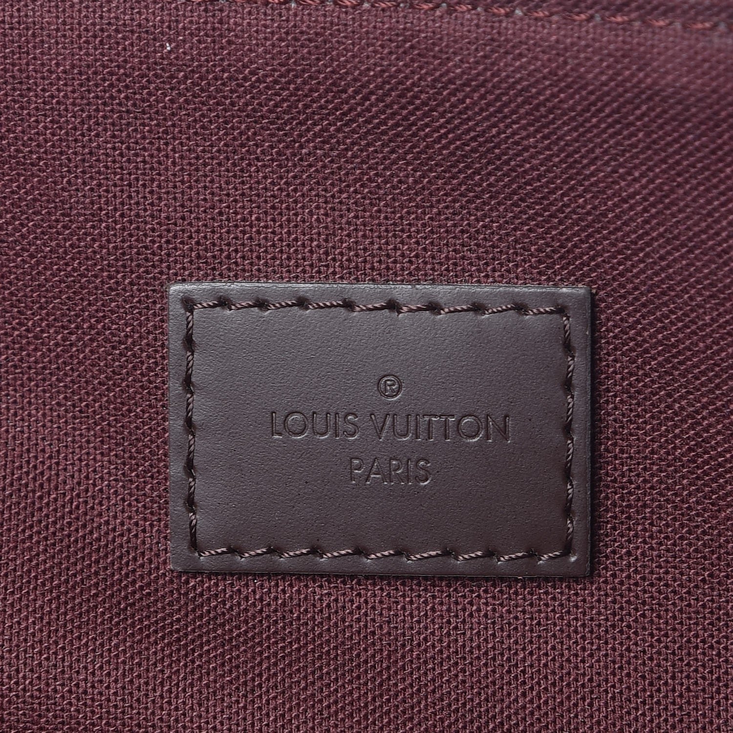 Louis Vuitton Damier Ebene Iena MM 8 of 9