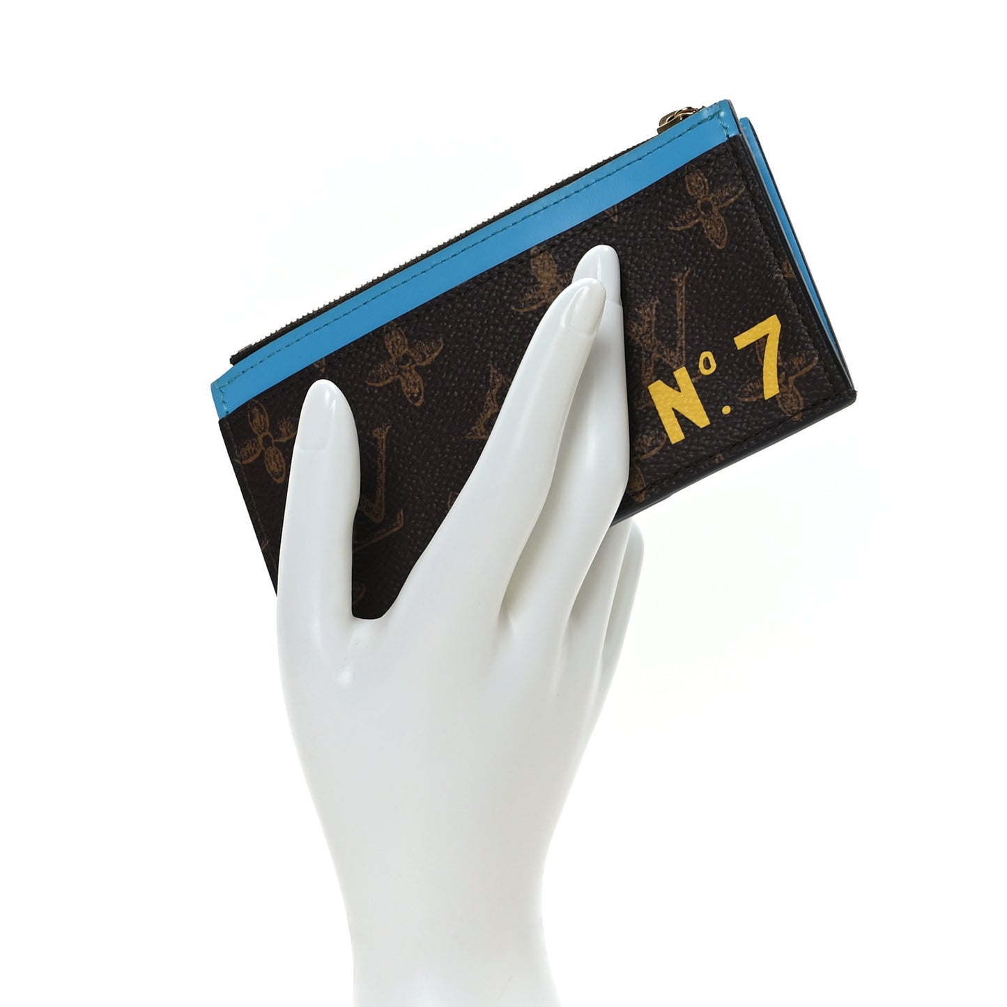 Monogram Vintage Calfskin Trunk L'œil Coin Card Holder