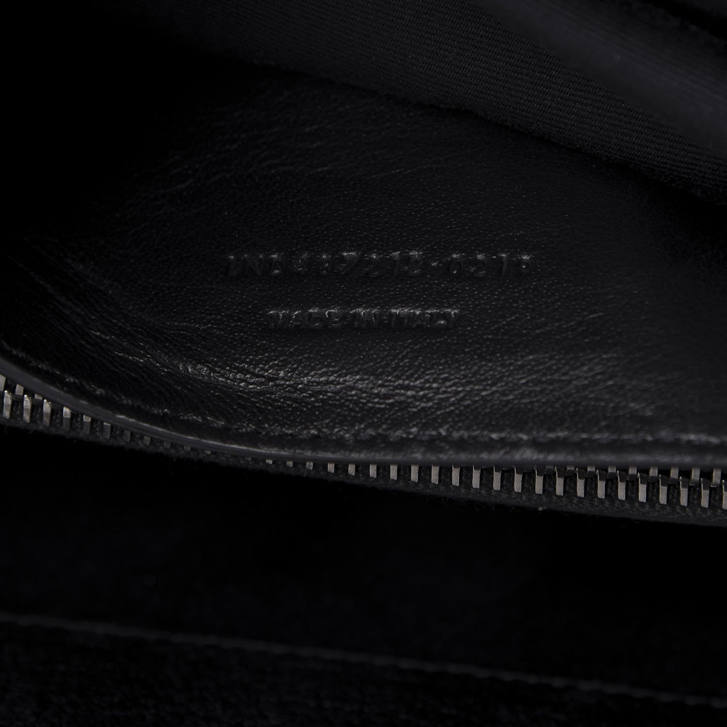 Saint Laurent Sheepskin Matelasse Chevron Monogram Monochrome Large College Satchel Black 11 of 12