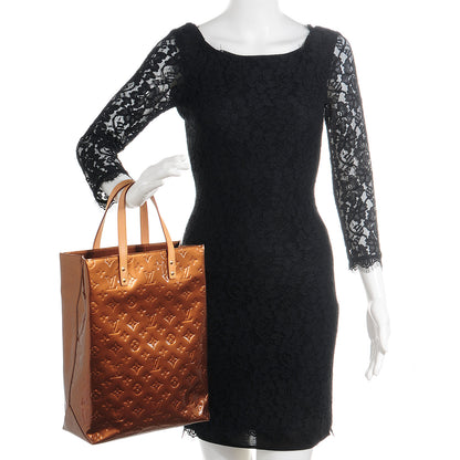 Louis Vuitton Vernis Reade MM Bronze 2 of 7