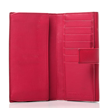 Alexander McQueen Calfskin Skull Continental Wallet Pink 3 of 3