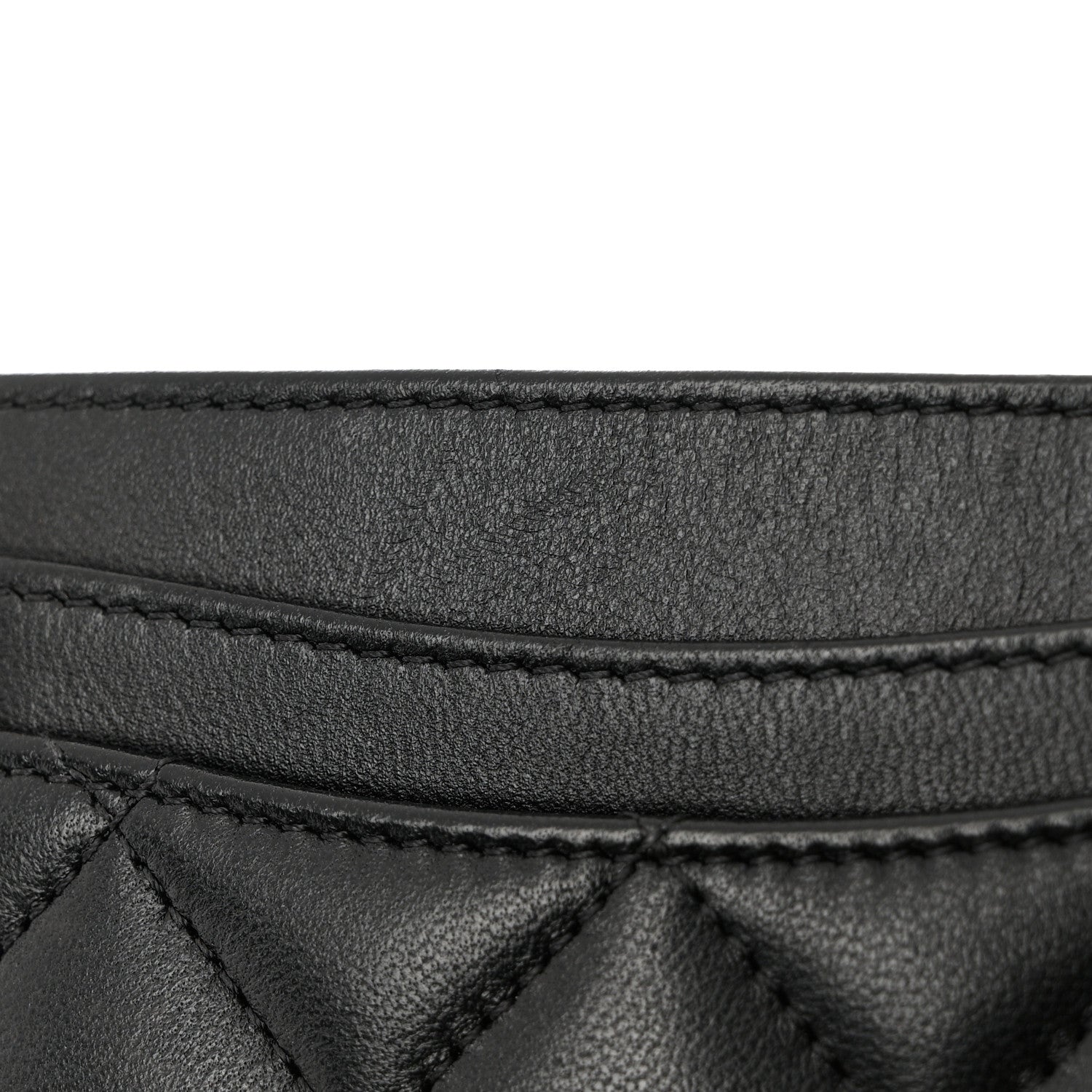 Chanel Lambskin Quilted Card Holder Black 9 of 11