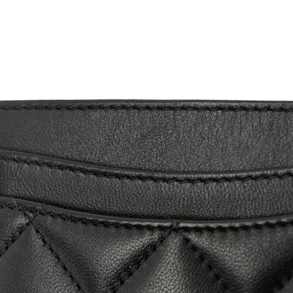 Chanel Lambskin Quilted Card Holder Black 9 of 11