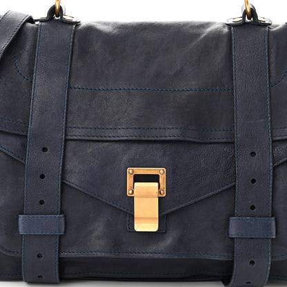 Proenza Schouler PROENZA SCHOULER Lambskin Medium PS1 Satchel Midnight 8 of 12