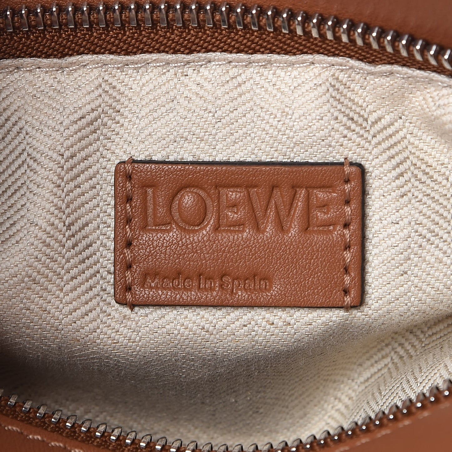 Calfskin Small Puzzle Bag Tan