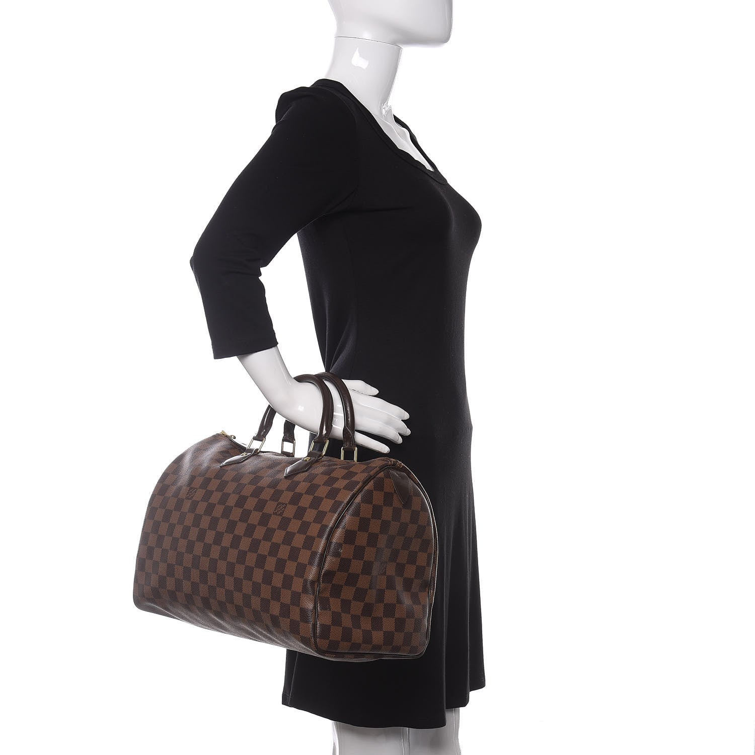 Louis Vuitton Damier Ebene Speedy 35 2 of 8