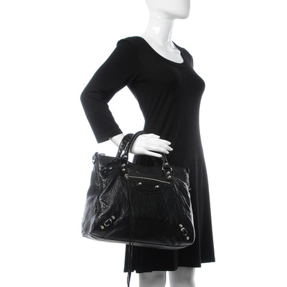 Balenciaga Agneau Giant 12 Silver Hardware Velo Black 3 of 8