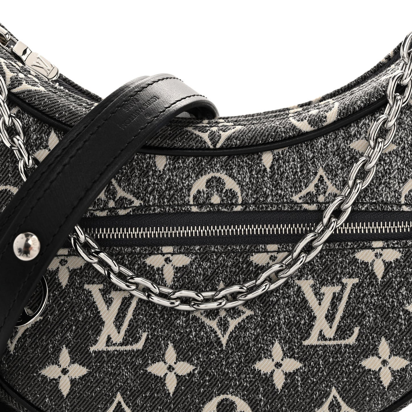 Monogram Jacquard Denim Loop Black
