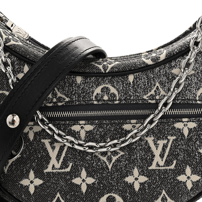 Louis Vuitton Monogram Jacquard Denim Loop Black 7 of 10