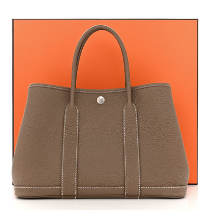 Hermes Negonda Garden Party 30 TPM Etoupe 11 of 11