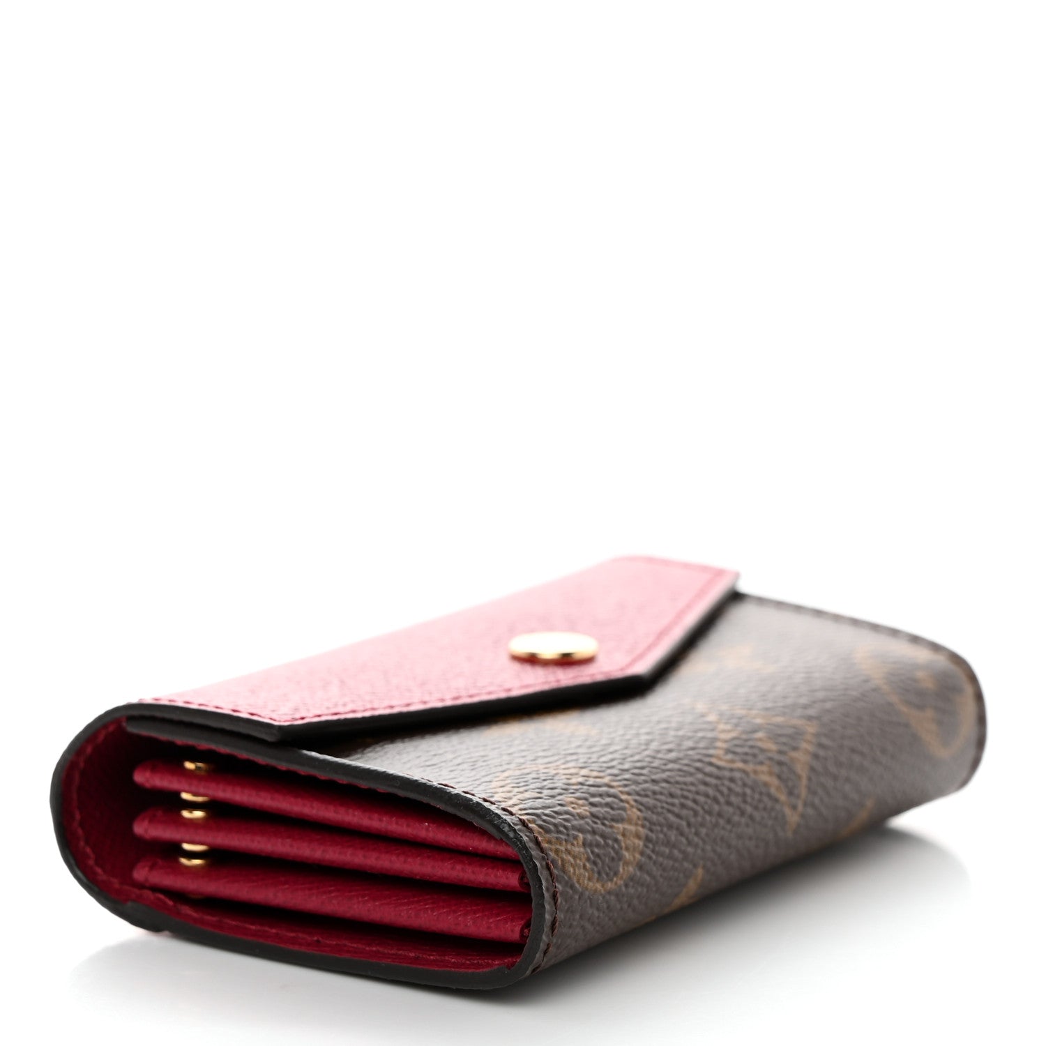Louis Vuitton LOUIS VUITTON Monogram Sarah Multicartes Fuchsia 4 of 7