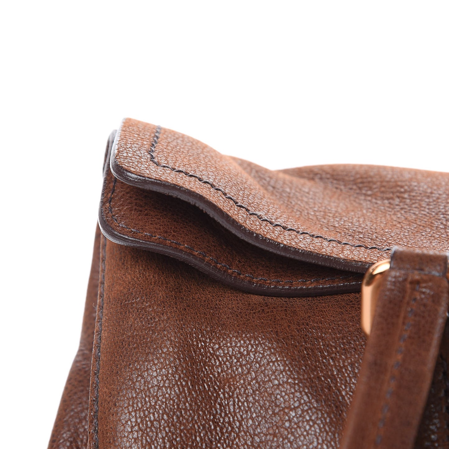 Cervo Antik Easy A Foldover Pushlock Satchel Bruciato