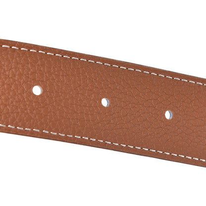 Hermes Box Togo 32mm Pegase H Belt 90 Black Gold 5 of 7