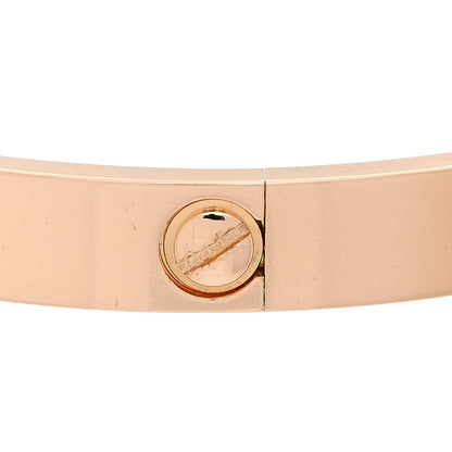 Cartier 18K Pink Gold LOVE Bracelet 19 8 of 8