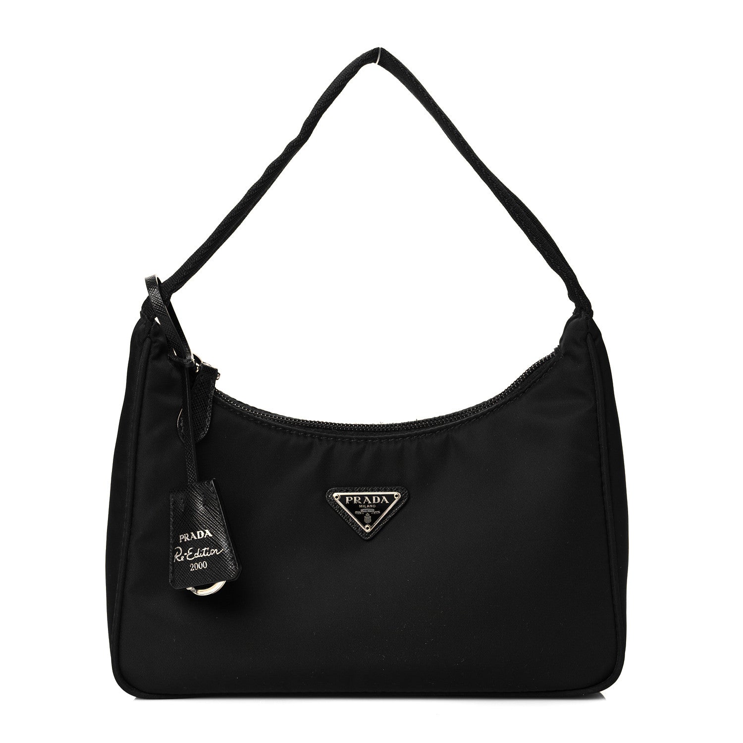 Prada Tessuto Nylon Mini Re-Edition 2000 Bag Black 1 of 10