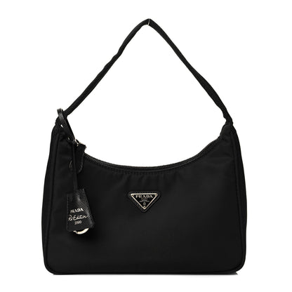 Prada Tessuto Nylon Mini Re-Edition 2000 Bag Black 1 of 10