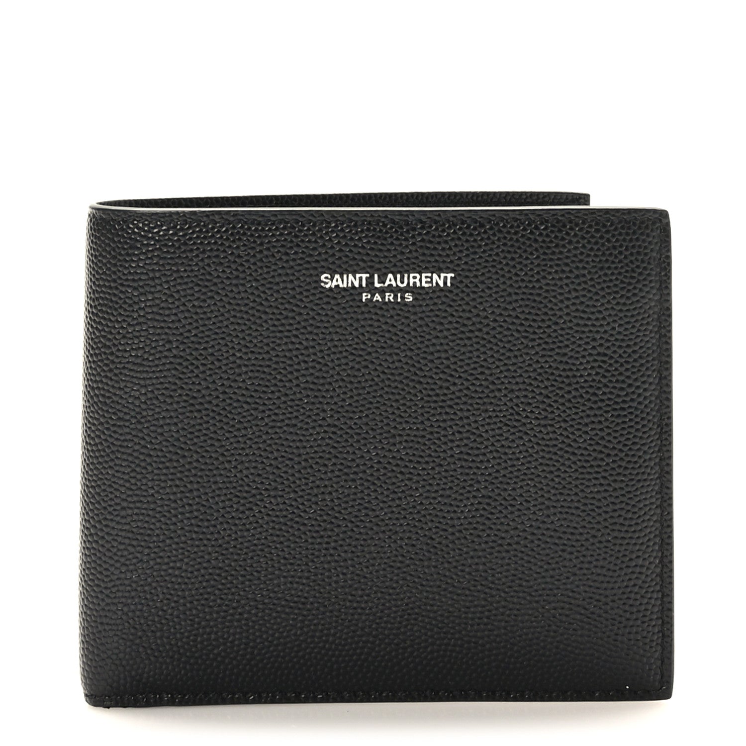 Saint Laurent Calfskin East West Wallet Black 1 of 7