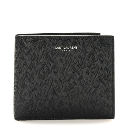 Saint Laurent Calfskin East West Wallet Black 1 of 7