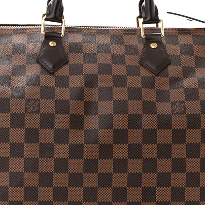 Louis Vuitton Damier Ebene Speedy 35 8 of 10