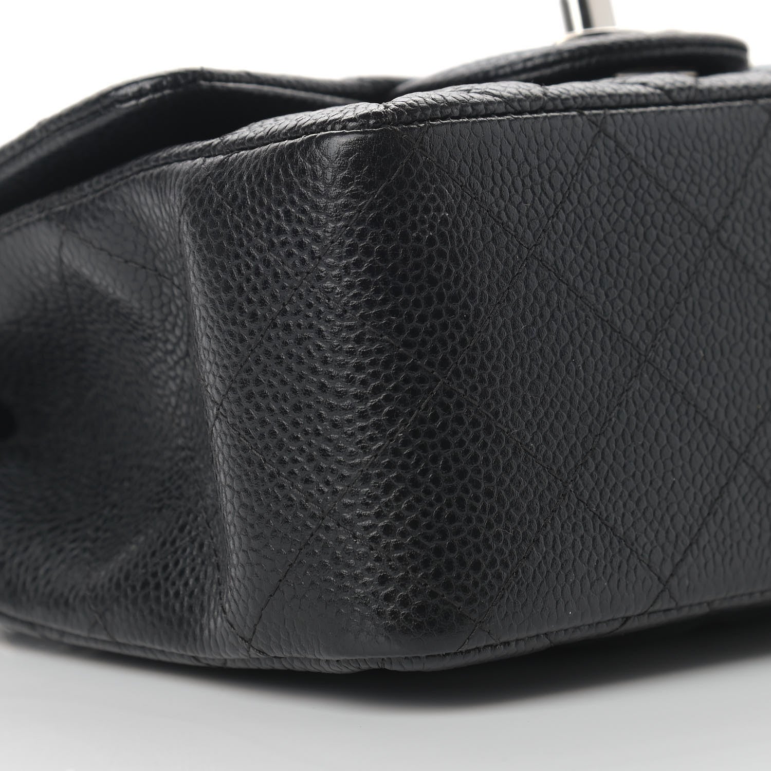 Chanel Caviar Quilted Mini Square Flap Black 8 of 9