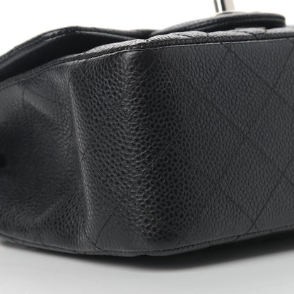 Chanel Caviar Quilted Mini Square Flap Black 8 of 9