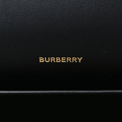Burberry Calfskin Vintage Check New Hampshire Bag Black 6 of 9