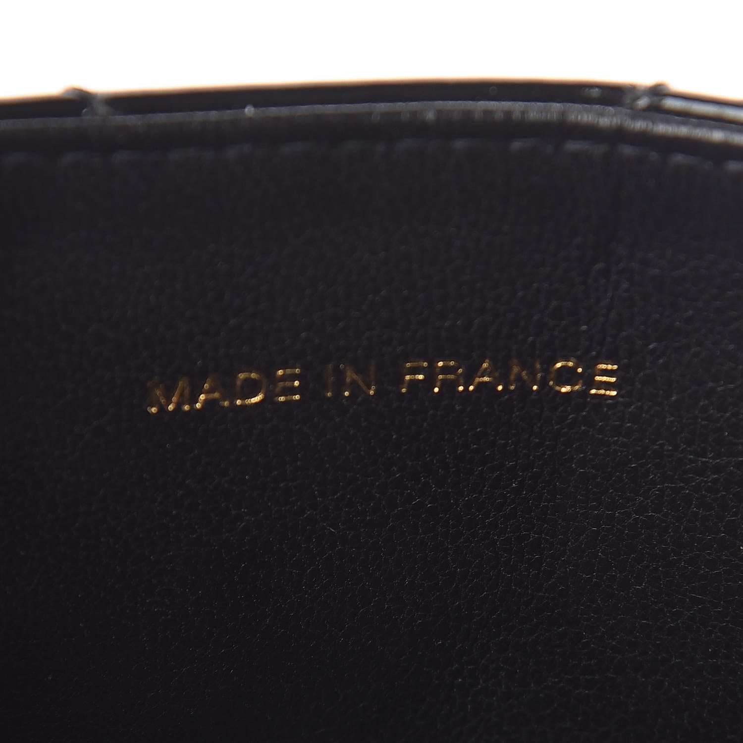 Chanel Glazed Calfskin Stitched Shoulder Flap Bag Black 8 of 13