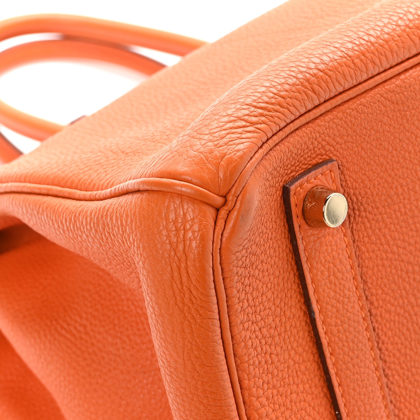 Togo Birkin 35 Orange