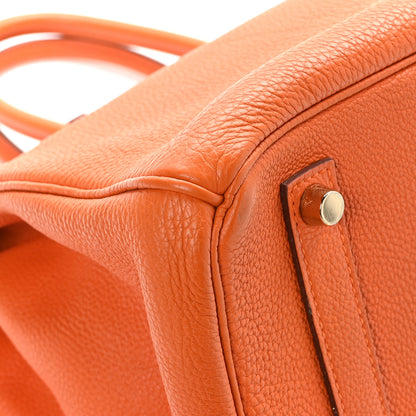 Hermes Togo Birkin 35 Orange 9 of 12