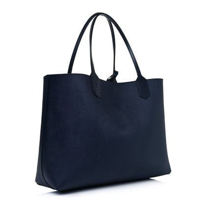 Gucci GG Supreme Monogram Blooms Medium Reversible Tote Beige Blue Navy 9 of 15