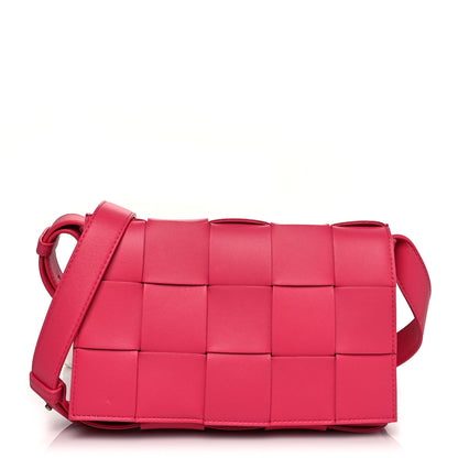 Bottega Veneta Lambskin Maxi Intrecciato Cassette Crossbody Bag Lollipop 1 of 8