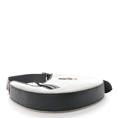 Hermes Canvas Swift Arcon Ecru Black 4 of 12