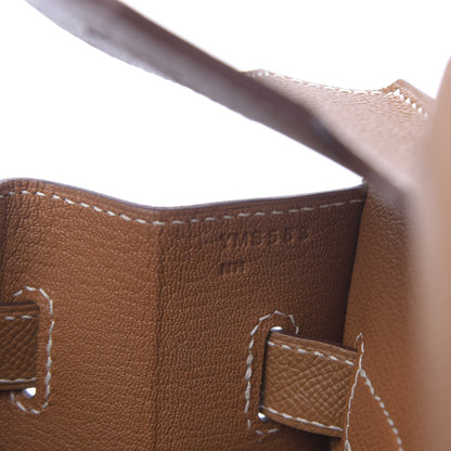 Hermes Madame Calfskin Birkin Sellier 30 Gold 7 of 11