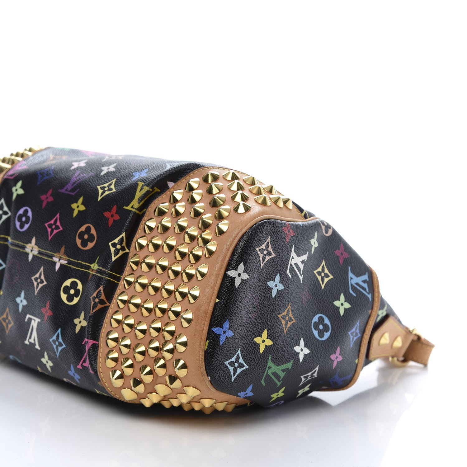 Louis Vuitton Monogram Multicolor Chrissie Black 7 of 14
