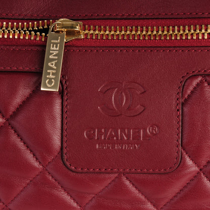 Chanel Lambskin Medium Coco Cocoon Reversible Tote Light Gold 5 of 7