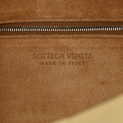Bottega Veneta Paper Calfskin Intrecciato Stretch Cassette Beige 6 of 9