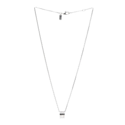 Gucci 18K White Gold Icon Twirl Pendant Necklace 3 of 6