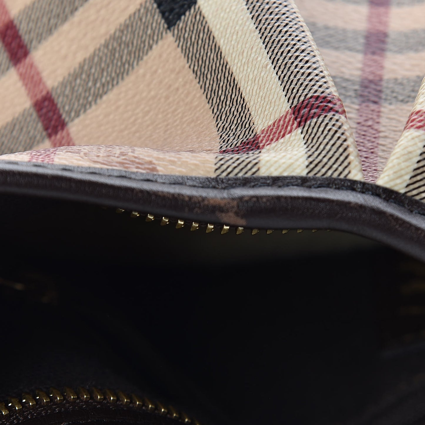 Haymarket Check Hobo Brown