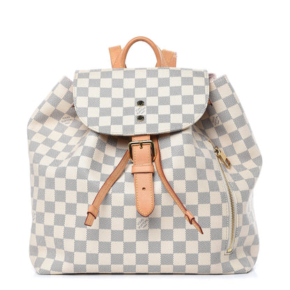 Louis Vuitton Damier Azur Sperone Backpack 1 of 17