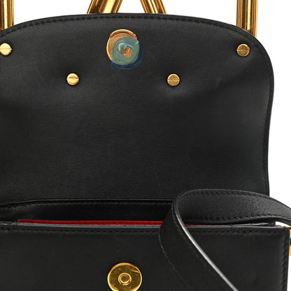 Valentino Garavani Calfskin Small Supervee Crossbody Bag Black 13 of 13