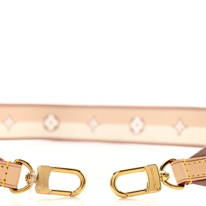 Louis Vuitton Jacquard Neverfull BB Shoulder Strap Beige Brown 3 of 3