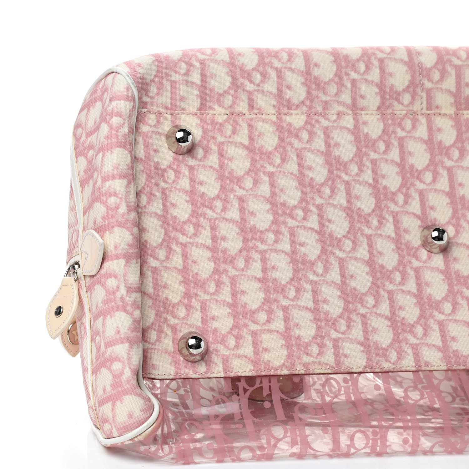 Christian Dior Monogram PVC Bowler Pink 6 of 14