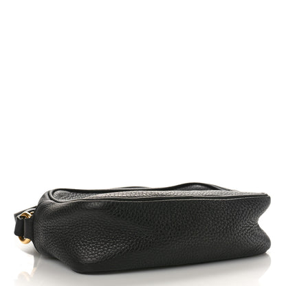 Gucci Pebbled Calfskin Mini Soho Disco Bag Black 4 of 9