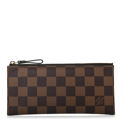 Louis Vuitton Damier Ebene Josephine Wallet Zippered Insert 1 of 6