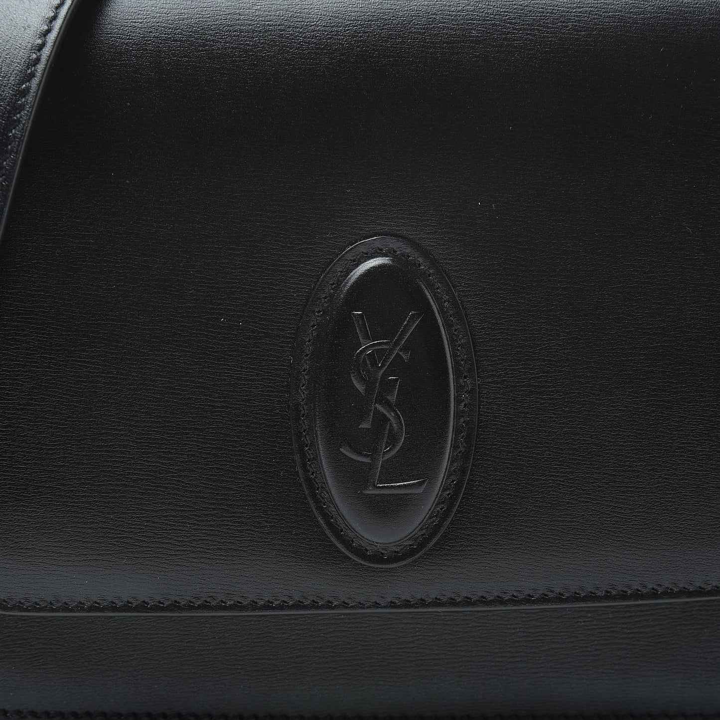 Calfskin Le 61 Shoulder Bag Black