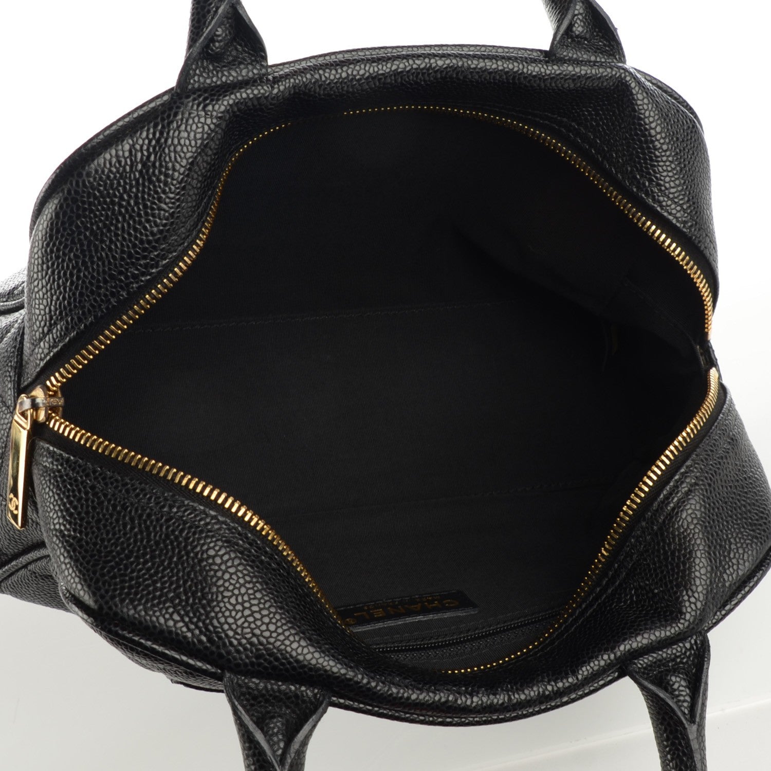 Chanel Caviar Quilted Small Bowler Black 5 of 7