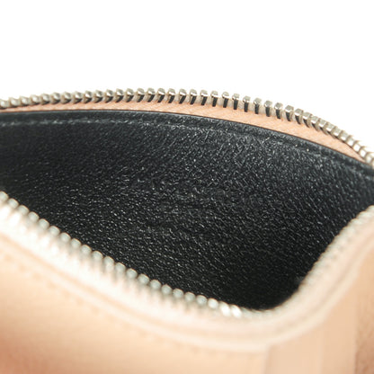 Saint Laurent Grained Calfskin 5 Fragments Zip Pouch Card Holder Nude Powder 7 of 7