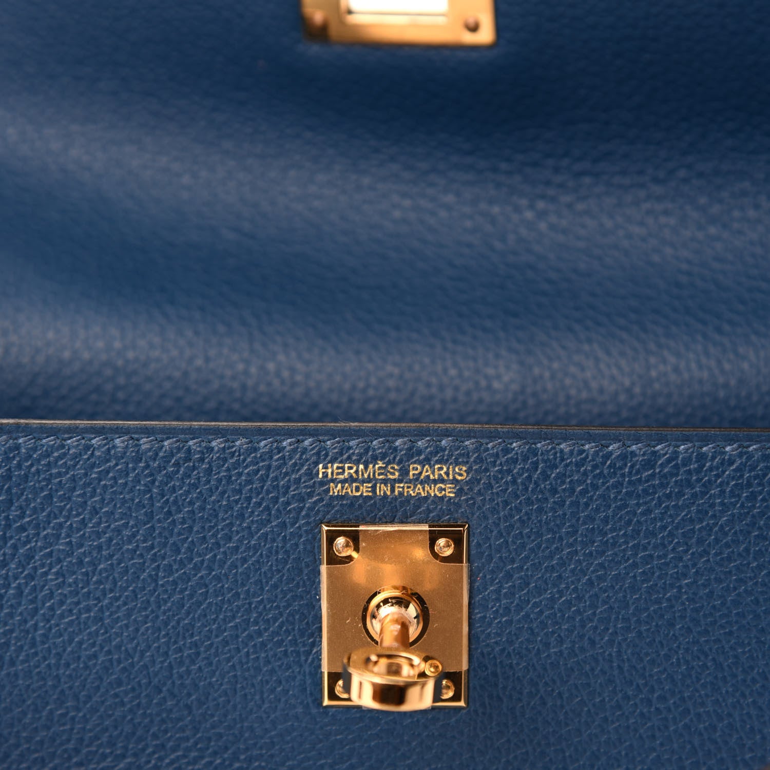 Hermes Evercolor Kelly Danse II Belt Bag Deep Bleu 10 of 13
