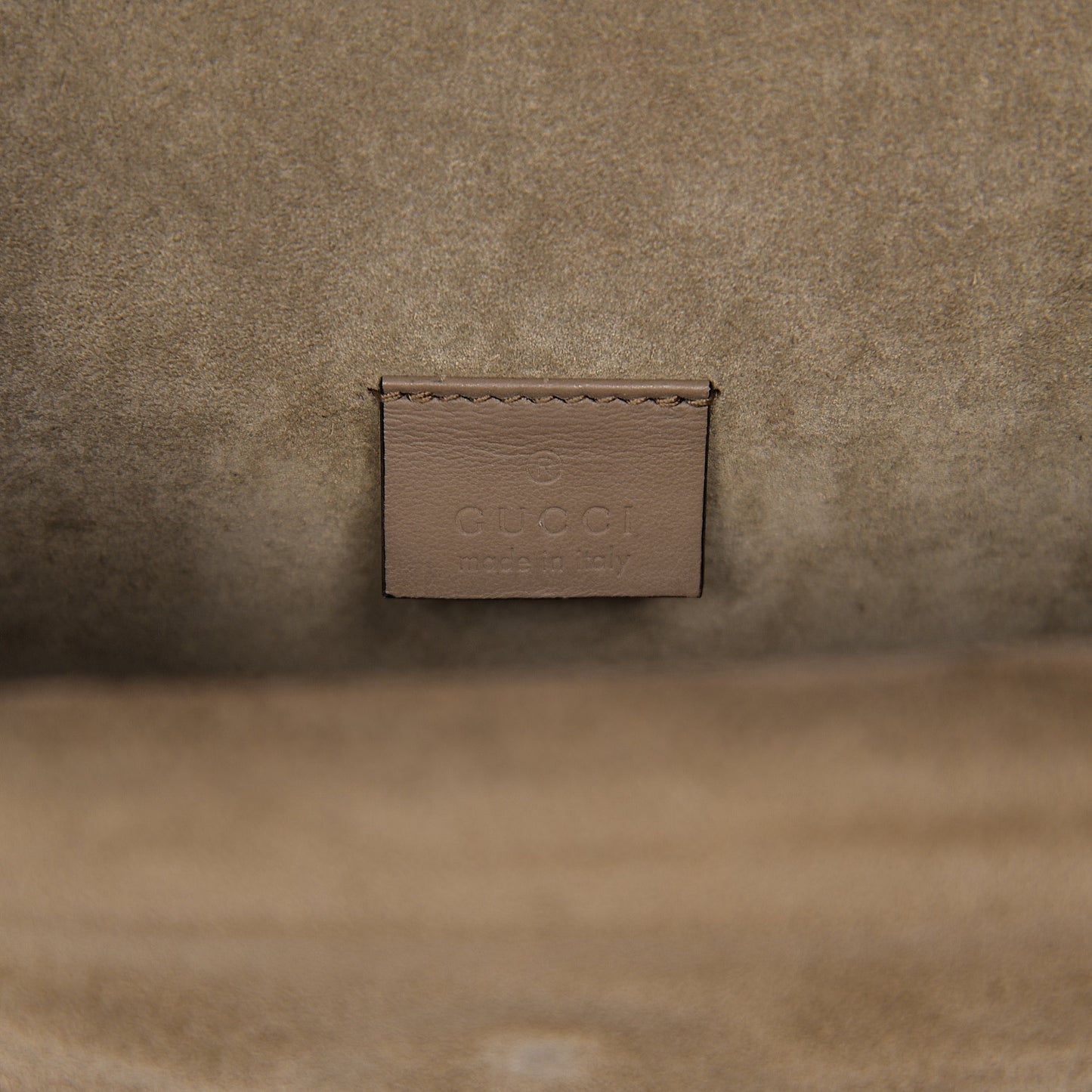 GG Supreme Monogram Mini Dionysus Shoulder Bag Taupe